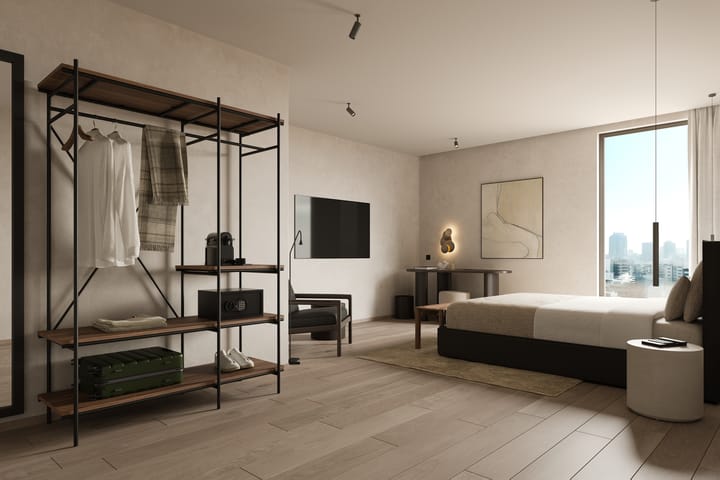 Mueble de entrada Oscar , Teca teñida oscura Ethnicraft
