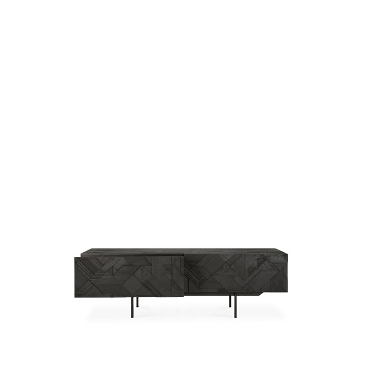 Mueble multimedia Graphic, Black 162 cm Ethnicraft