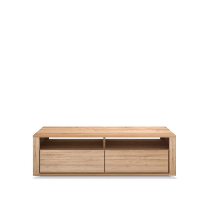 Mueble multimedia Shadow  - Roble encerado , 2 cajones - Ethnicraft