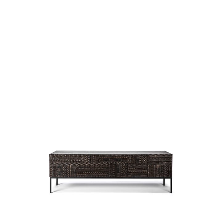 Mueble multimedia Tabwa  - Teca negra 51x160 cm - Ethnicraft