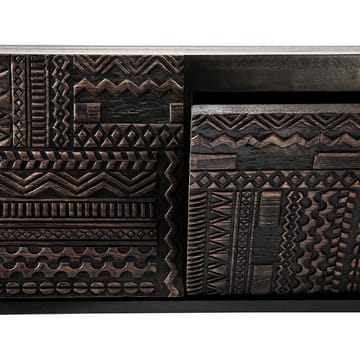 Mueble multimedia Tabwa  - Teca negra 51x240 cm - Ethnicraft