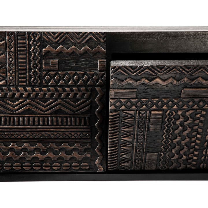 Mueble multimedia Tabwa , Teca negra 51x240 cm Ethnicraft