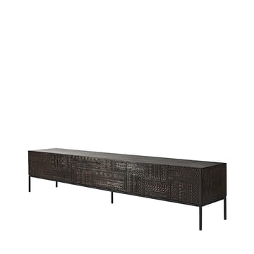 Mueble multimedia Tabwa  - Teca negra 51x240 cm - Ethnicraft