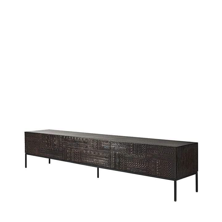 Mueble multimedia Tabwa , Teca negra 51x240 cm Ethnicraft
