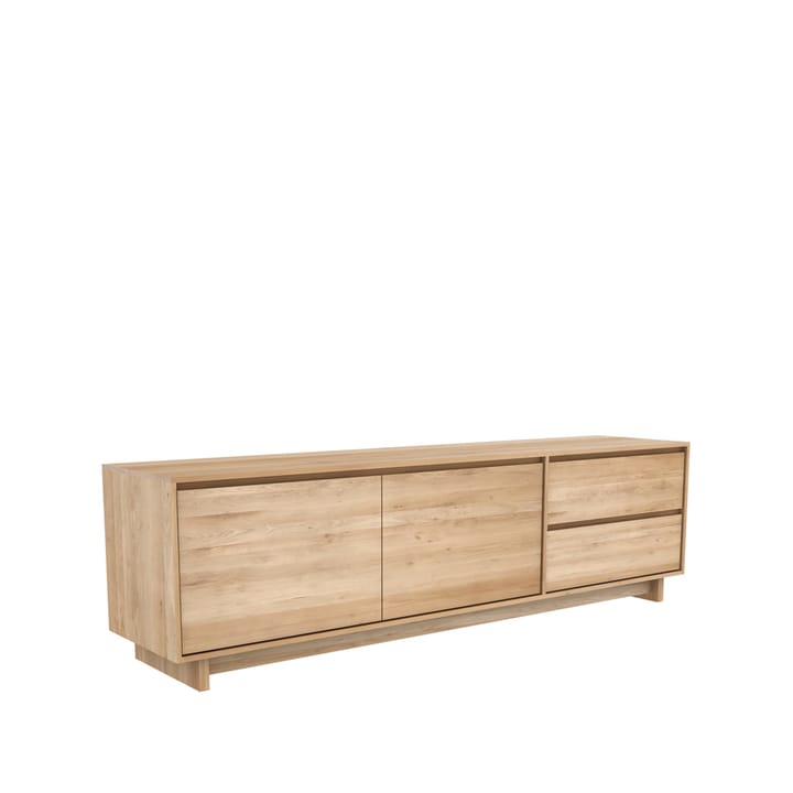 Mueble multimedia Wave 60x210 cm - Roble con aceite duro encerado - Ethnicraft