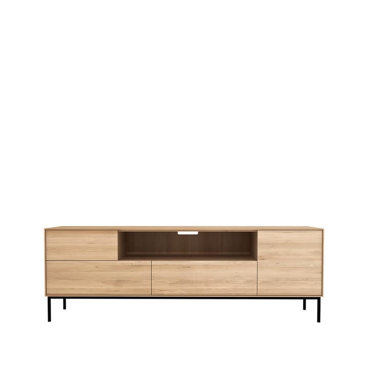 Mueble multimedia Whitebird  180 cm - Oak wax oil-Black metal - Ethnicraft