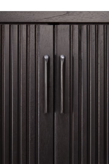 Mueble para TV Roller Max - Lackad teak-negro-2 puertas - Ethnicraft