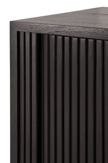 Mueble para TV Roller Max - Lackad teak-negro-2 puertas - Ethnicraft