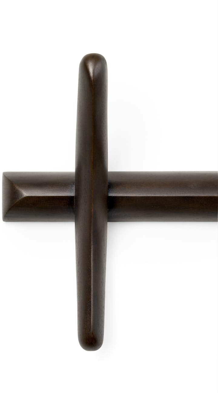 Percha PI 70m, Caoba teñida de marrón oscuro Ethnicraft