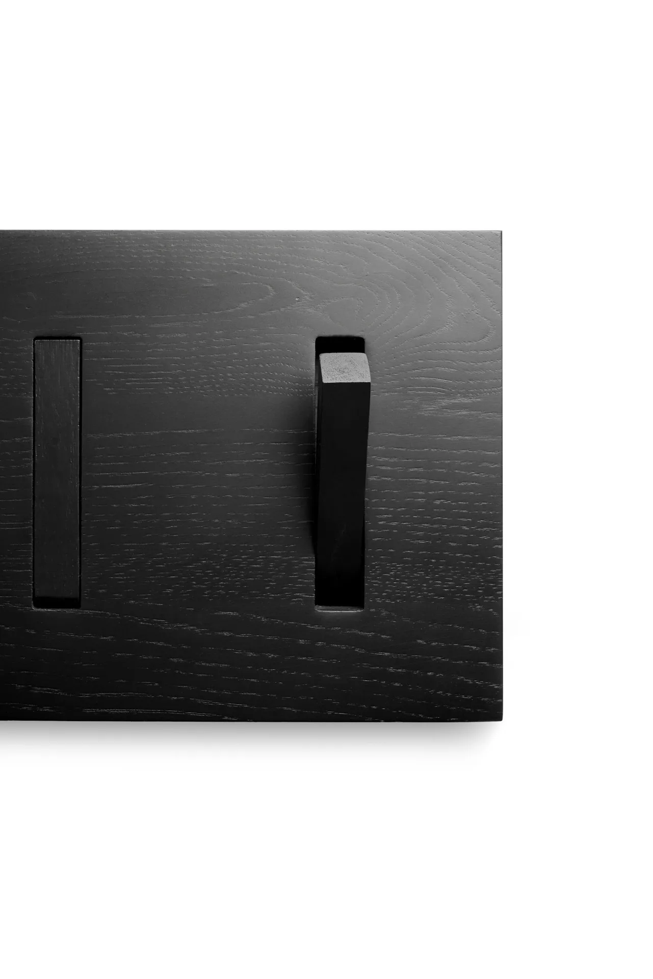 Perchero Utilitile wall hanger, Lackad ek-black-large Ethnicraft