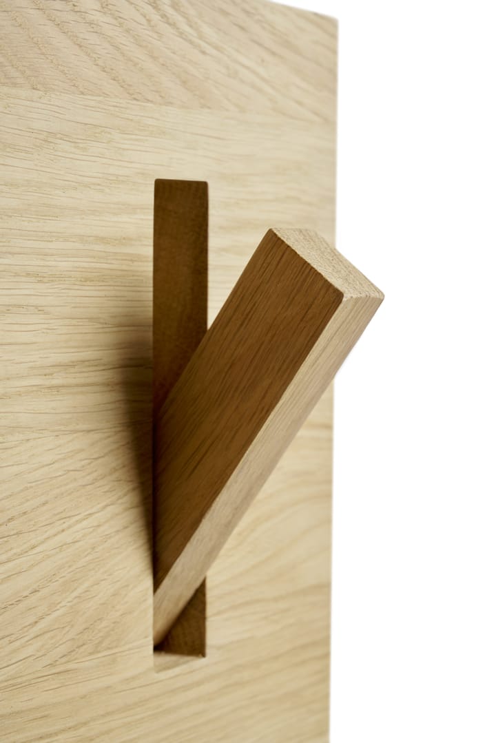 Perchero Utilitile wall hanger, Lackad ek-large Ethnicraft