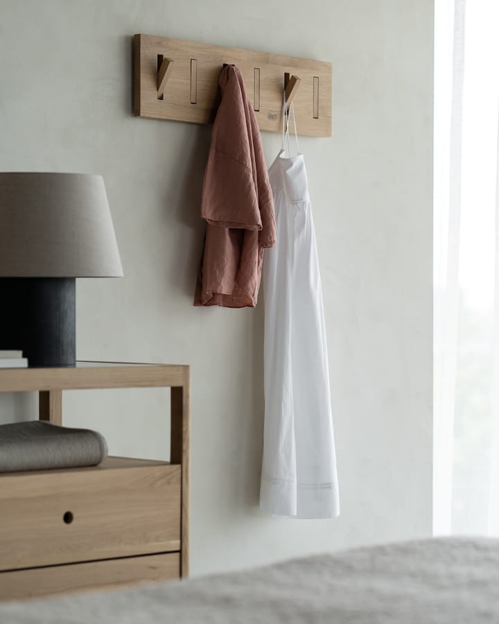 Perchero Utilitile wall hanger, Lackad ek-large Ethnicraft