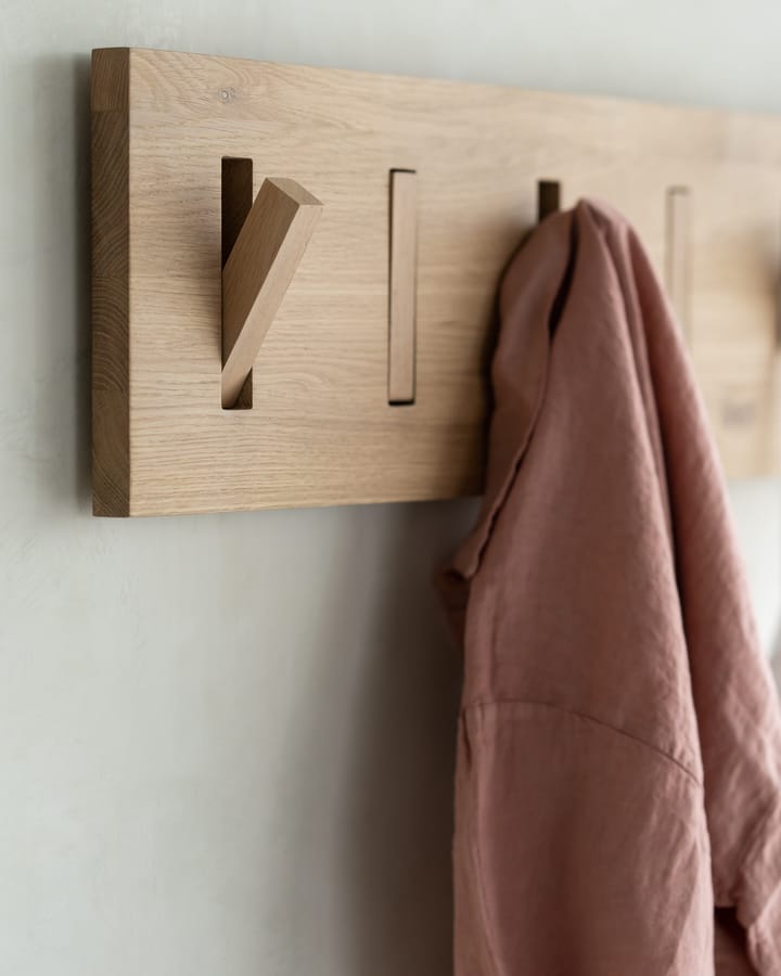 Perchero Utilitile wall hanger, Lackad ek-large Ethnicraft