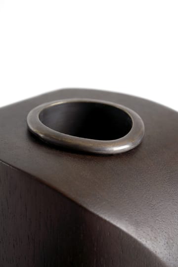 Portavelas PI, 3 piezas - Caoba teñida de marrón oscuro - Ethnicraft