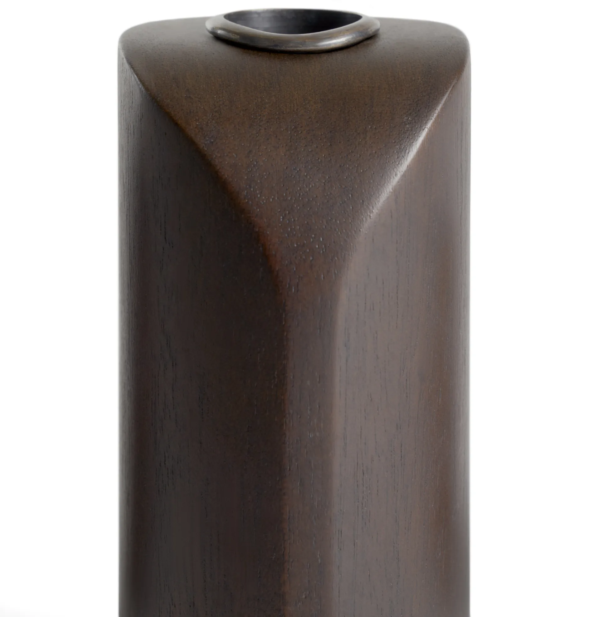 Portavelas PI, 3 piezas, Caoba teñida de marrón oscuro Ethnicraft