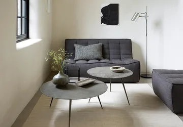 Reposapiés N701 70x70 cm - Dark grey - Ethnicraft