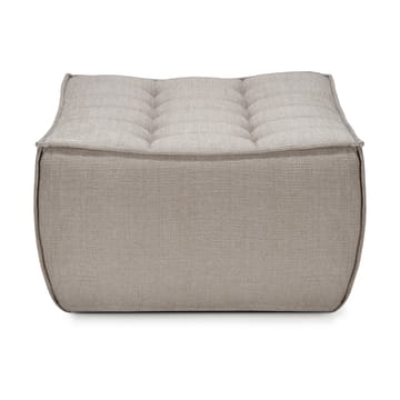 Reposapiés N701 70x70 cm - Tela ecru beige - Ethnicraft