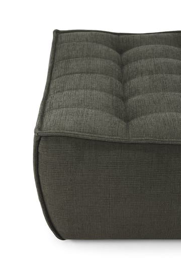 Reposapiés N701 70x70 cm - Tela Moss Eco - Ethnicraft