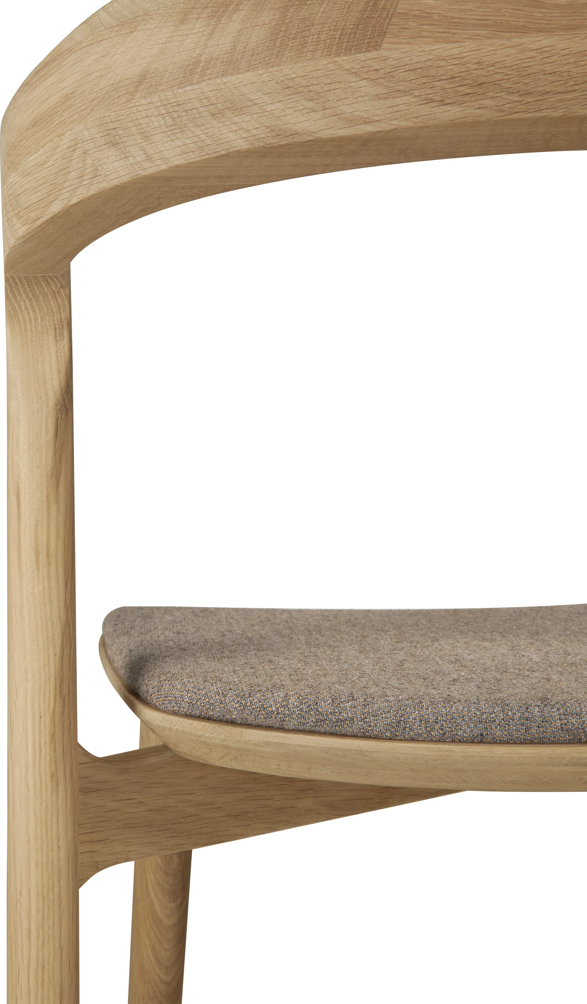 Silla Bok, Oak, warm grey Ethnicraft