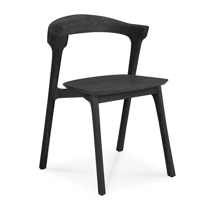 Silla Bok outdoor - Teca tintada en negro - Ethnicraft