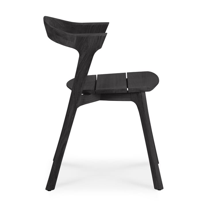 Silla Bok outdoor, Teca tintada en negro Ethnicraft