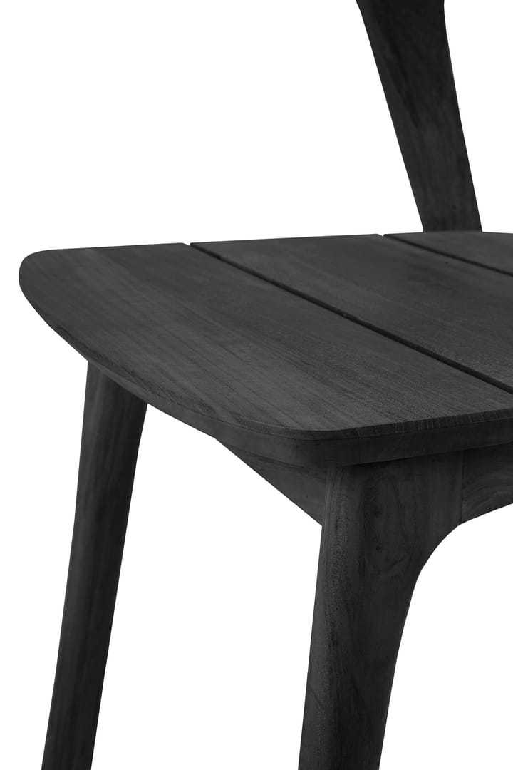 Silla Bok outdoor, Teca tintada en negro Ethnicraft