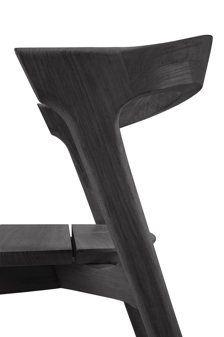 Silla Bok outdoor, Teca tintada en negro Ethnicraft