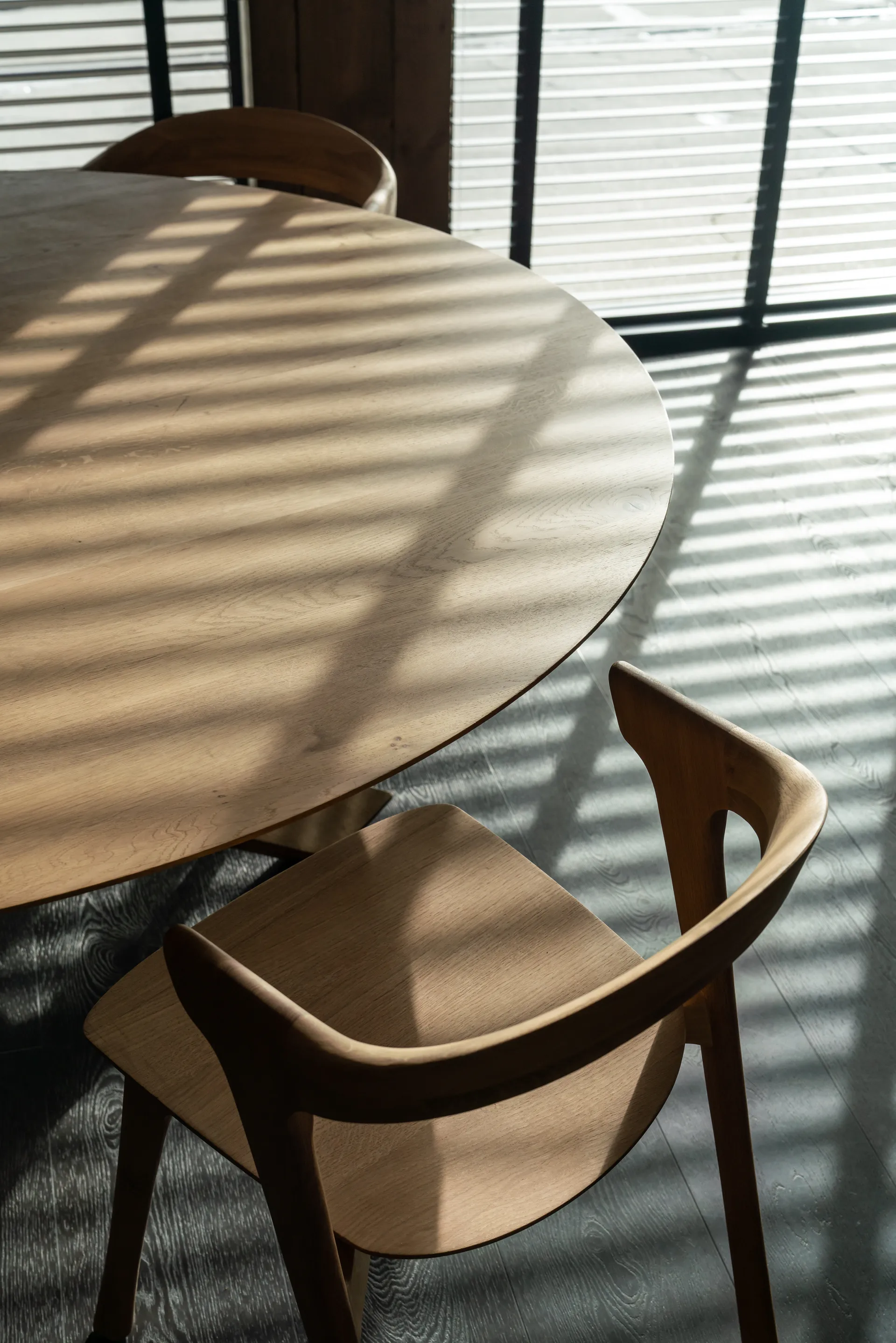 Silla Bok, Roble con aceite duro encerado Ethnicraft