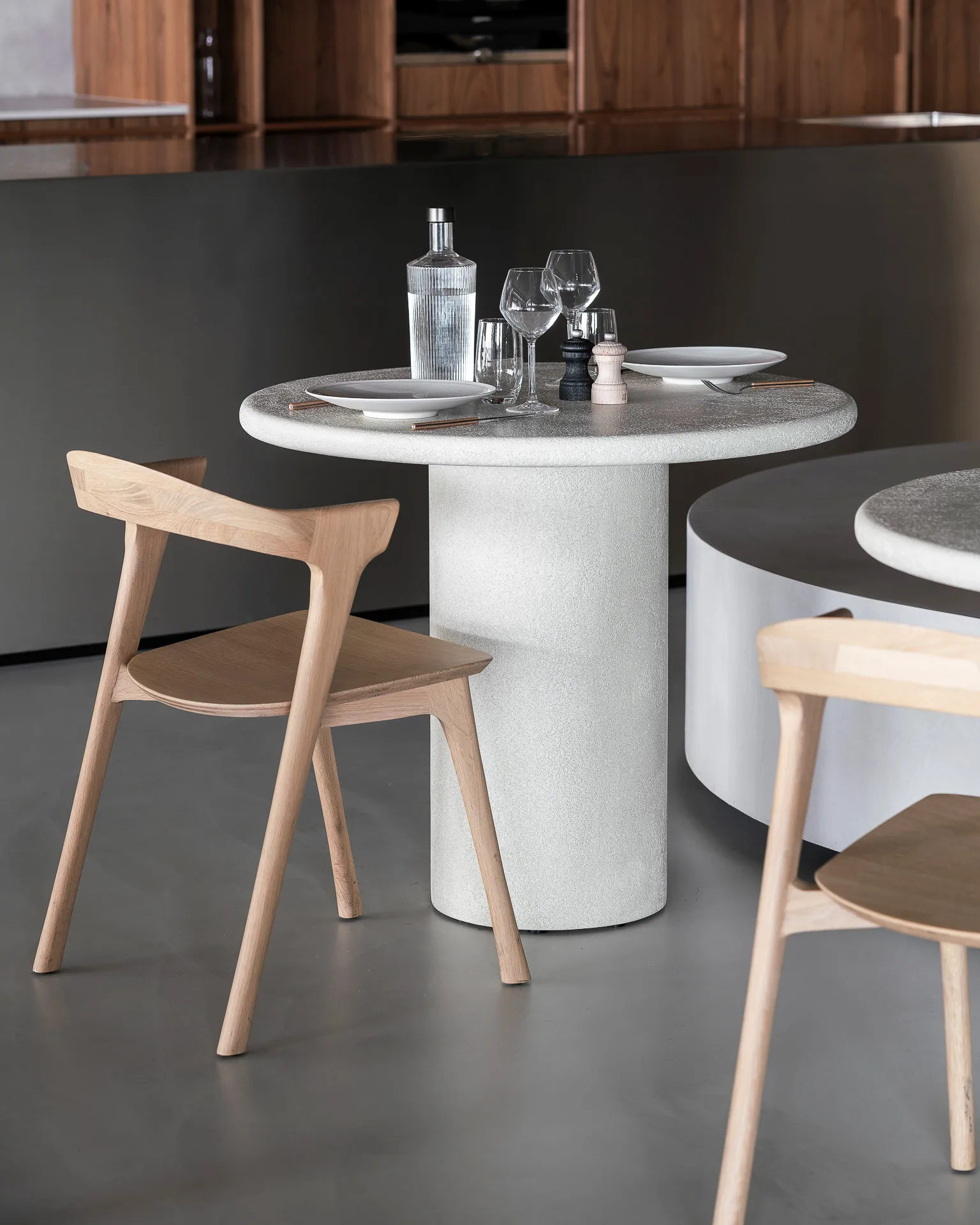 Silla Bok, Roble con aceite duro encerado Ethnicraft