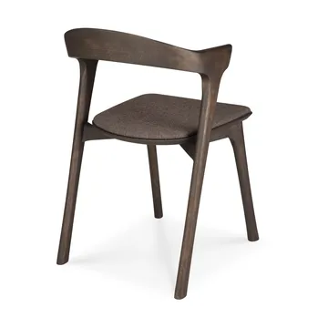 Silla Bok - Roble marrón-tejido warm brown - Ethnicraft