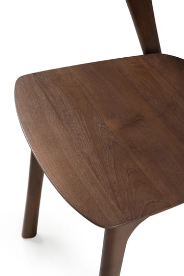 Silla Bok - Teca barnizada marrón - Ethnicraft