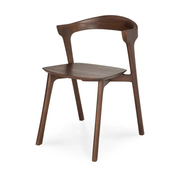 Silla Bok - Teca lacada marrón - Ethnicraft