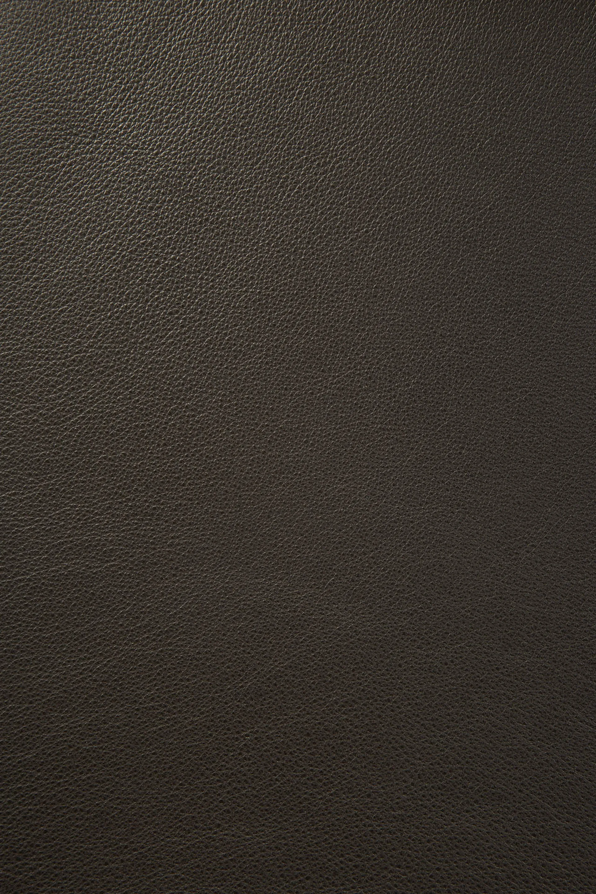 Silla con asiento de cuero Bok , Roble tintado marrón-cuero marrón Ethnicraft