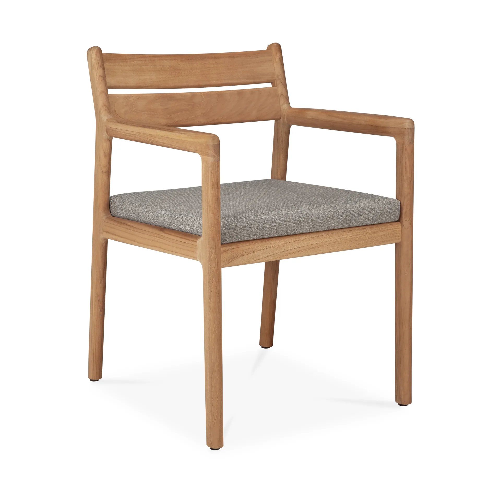 Silla con reposabrazos Jack Outdoor Dining, Mocha Ethnicraft
