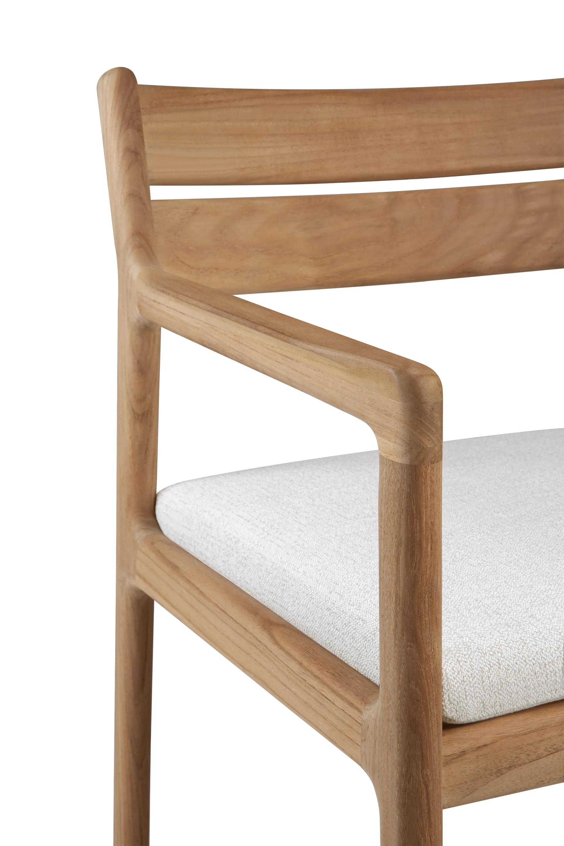 Silla con reposabrazos Jack Outdoor Dining, off-white Ethnicraft