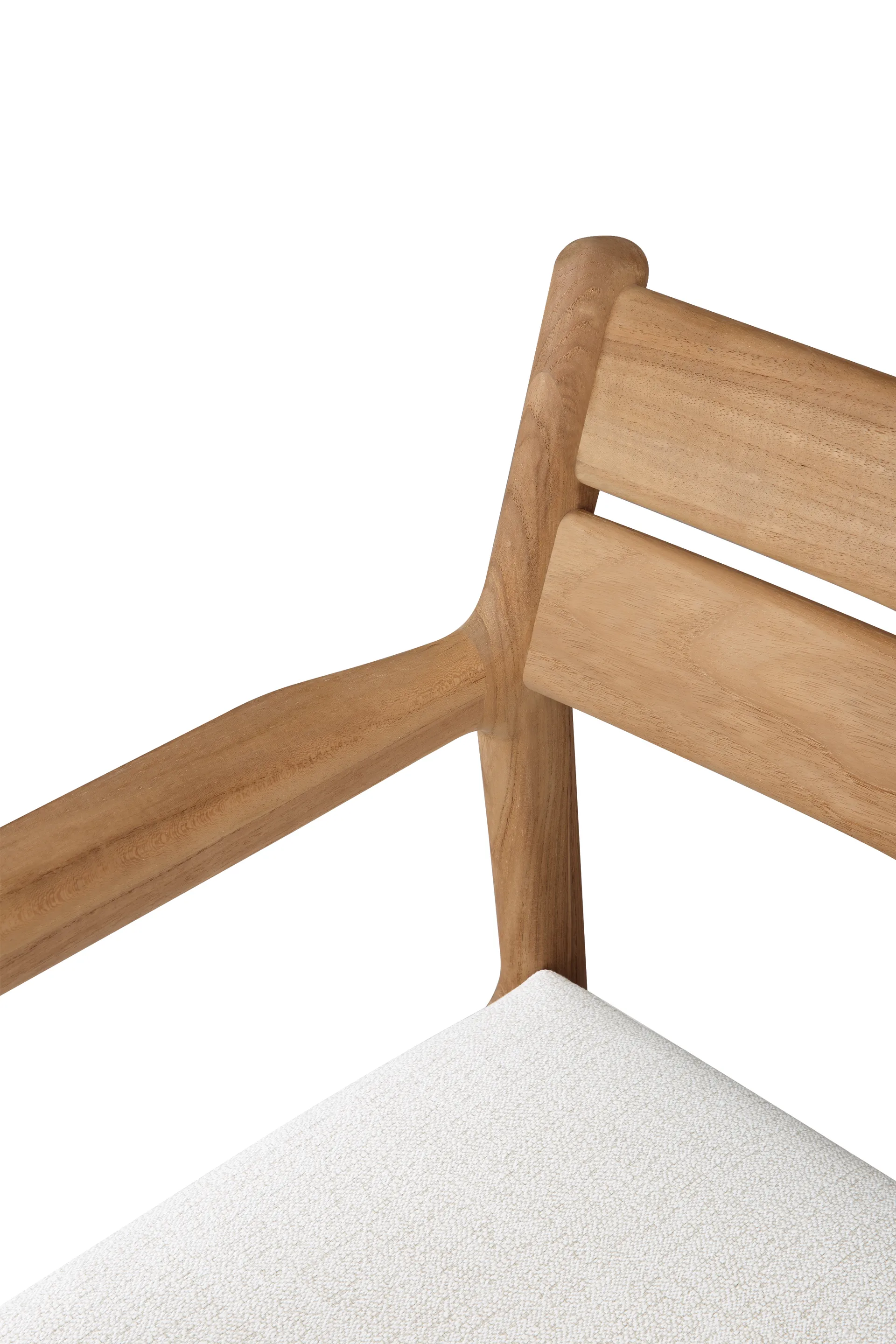 Silla con reposabrazos Jack Outdoor Dining, off-white Ethnicraft