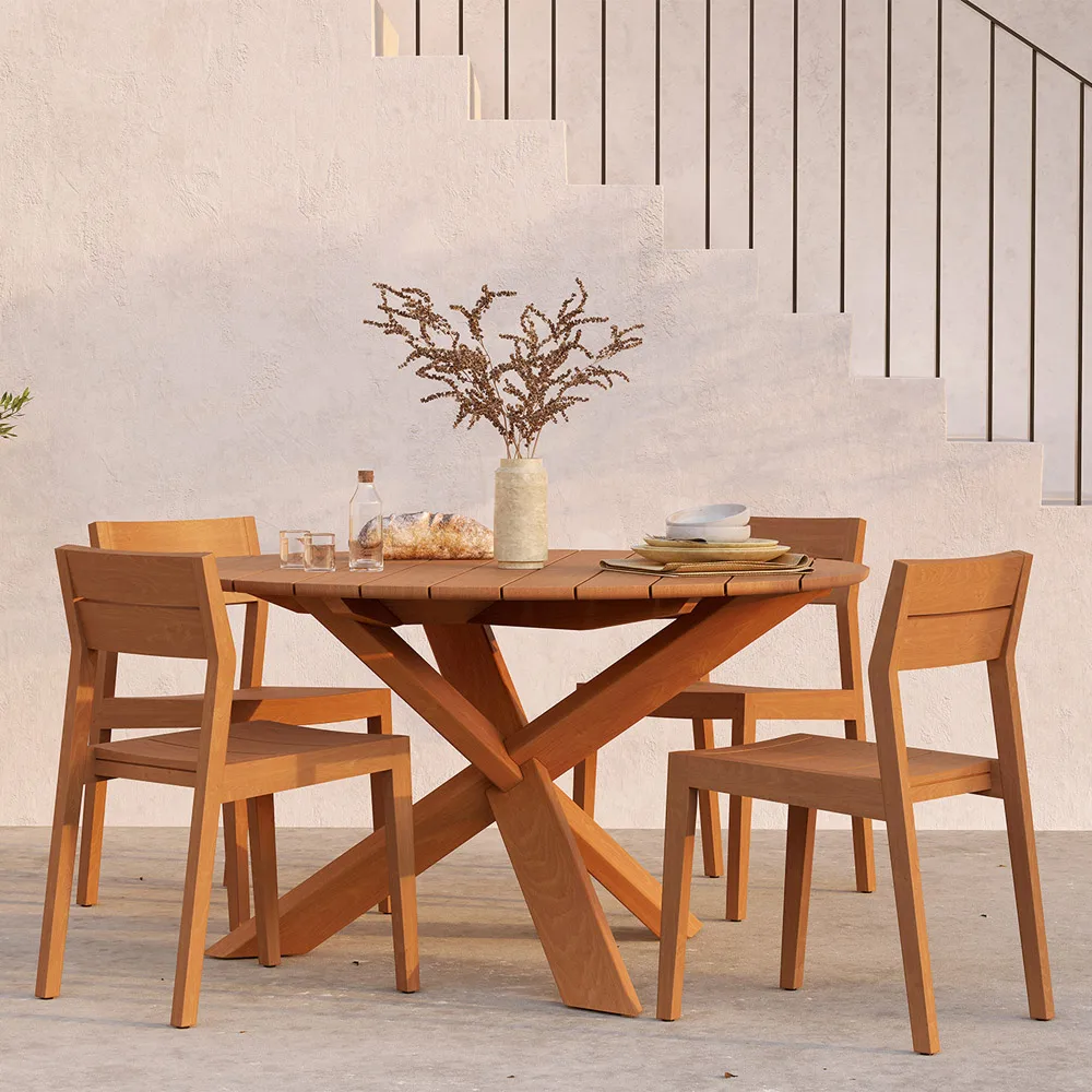 Silla Ex 1 outdoor, Teca Ethnicraft