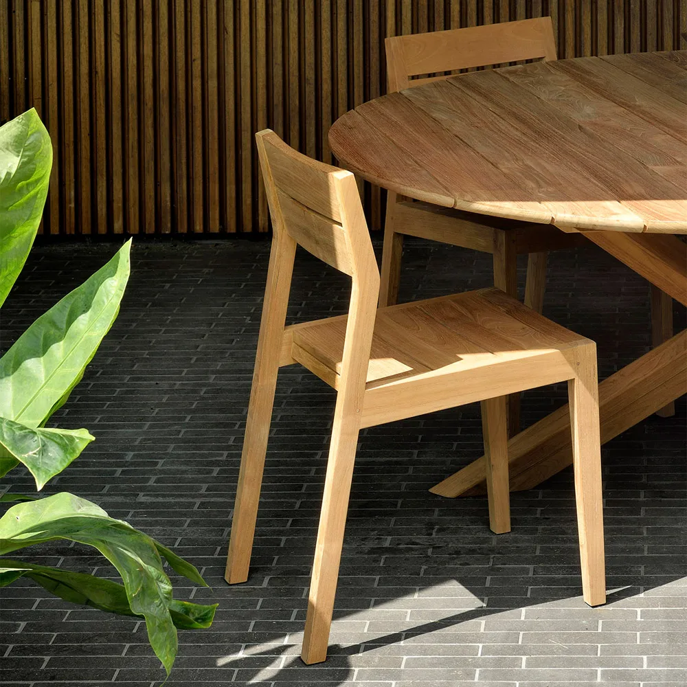 Silla Ex 1 outdoor, Teca Ethnicraft