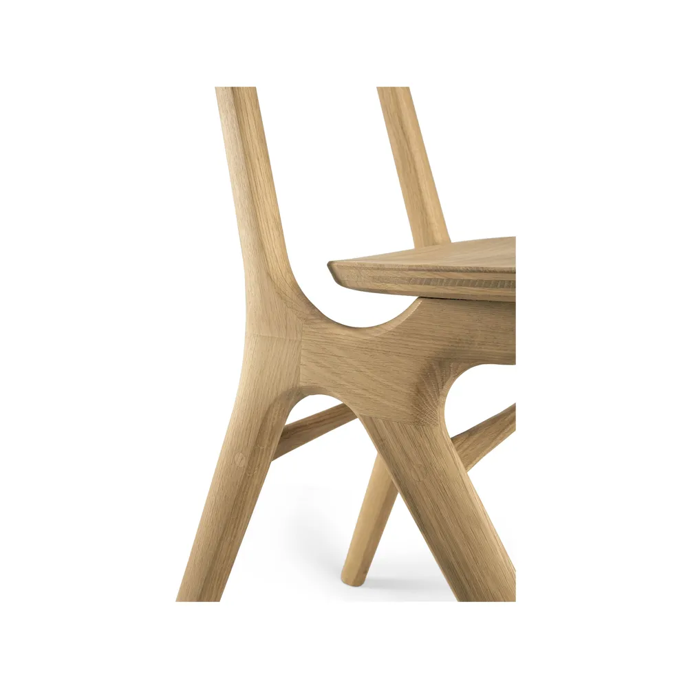 Silla Eye 77x49 cm, Roble con aceite duro encerado Ethnicraft
