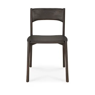 Silla PI - Teca marrón oscuro - Ethnicraft