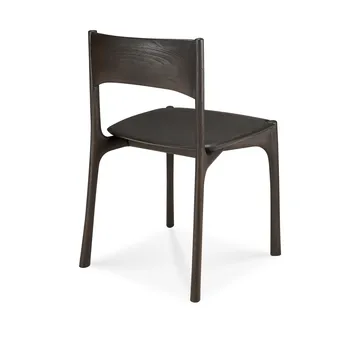 Silla PI - Teca marrón oscuro - Ethnicraft