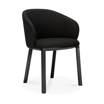 Silla Unda - Roble teñido en negro-charcoal - Ethnicraft