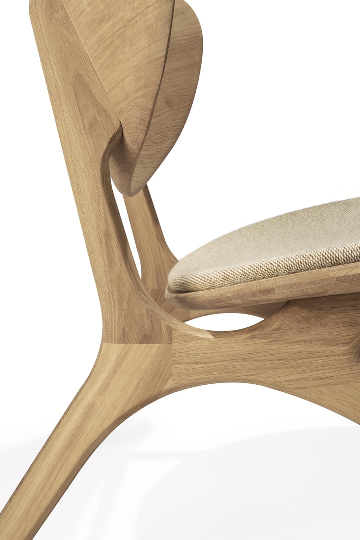 Sillón Eye, Roble, blanco roto Ethnicraft