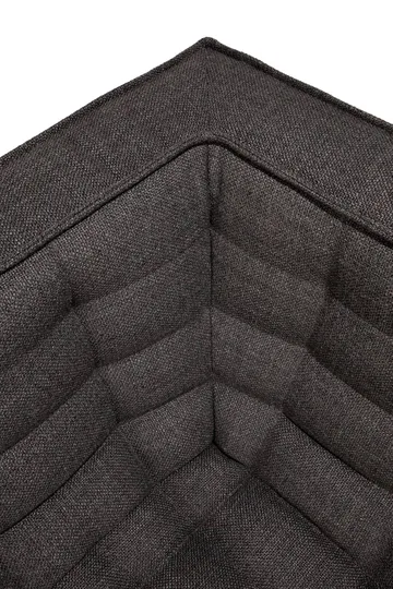 Sofá de 2 plazas N701 - Dark grey, con reposabrazos - Ethnicraft