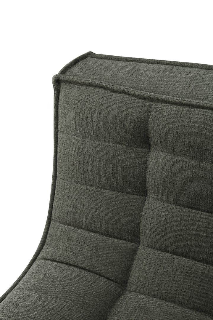 Sofá de 2 plazas N701, Tela Eco Moss Ethnicraft