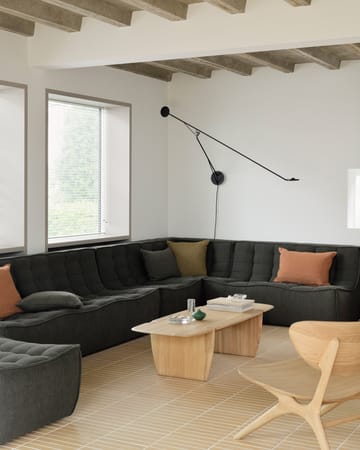 Sofá de 2 plazas N701 - Tela Eco Moss - Ethnicraft