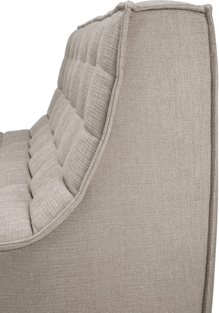 Sofá de 2 plazas N701, Tela ecru beige Ethnicraft