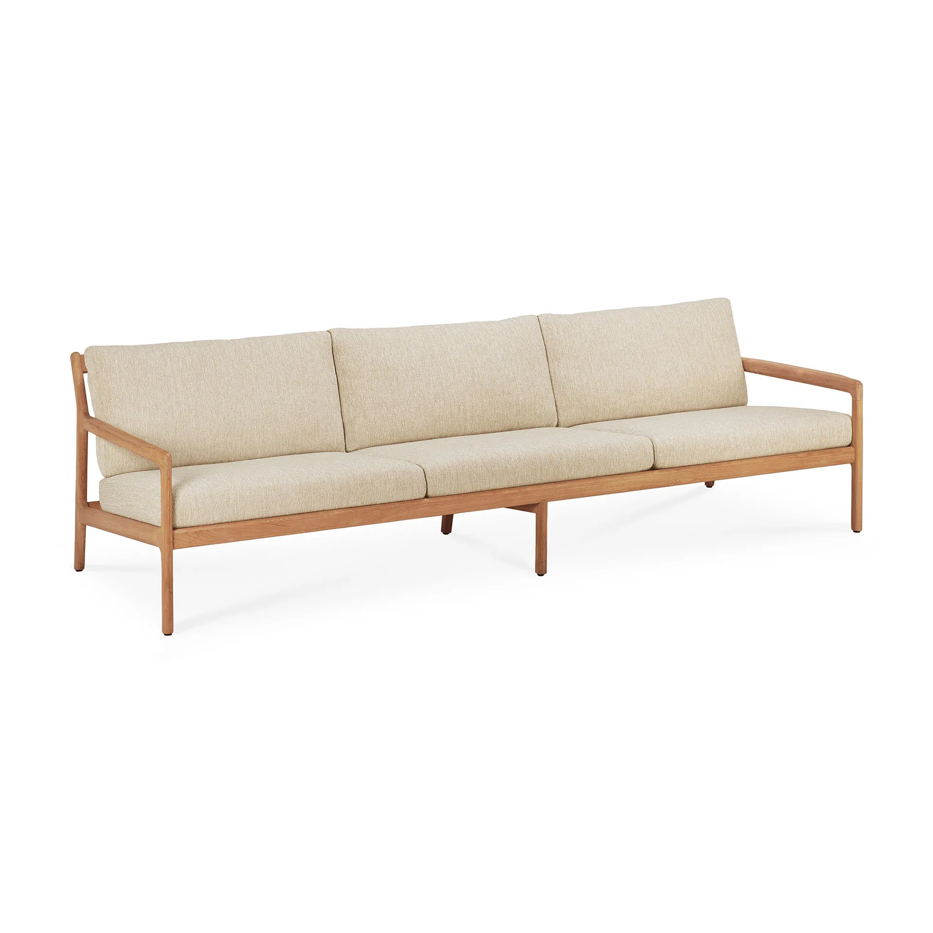 Sofá de 3 plazas Jack outdoor teak, Natural Ethnicraft