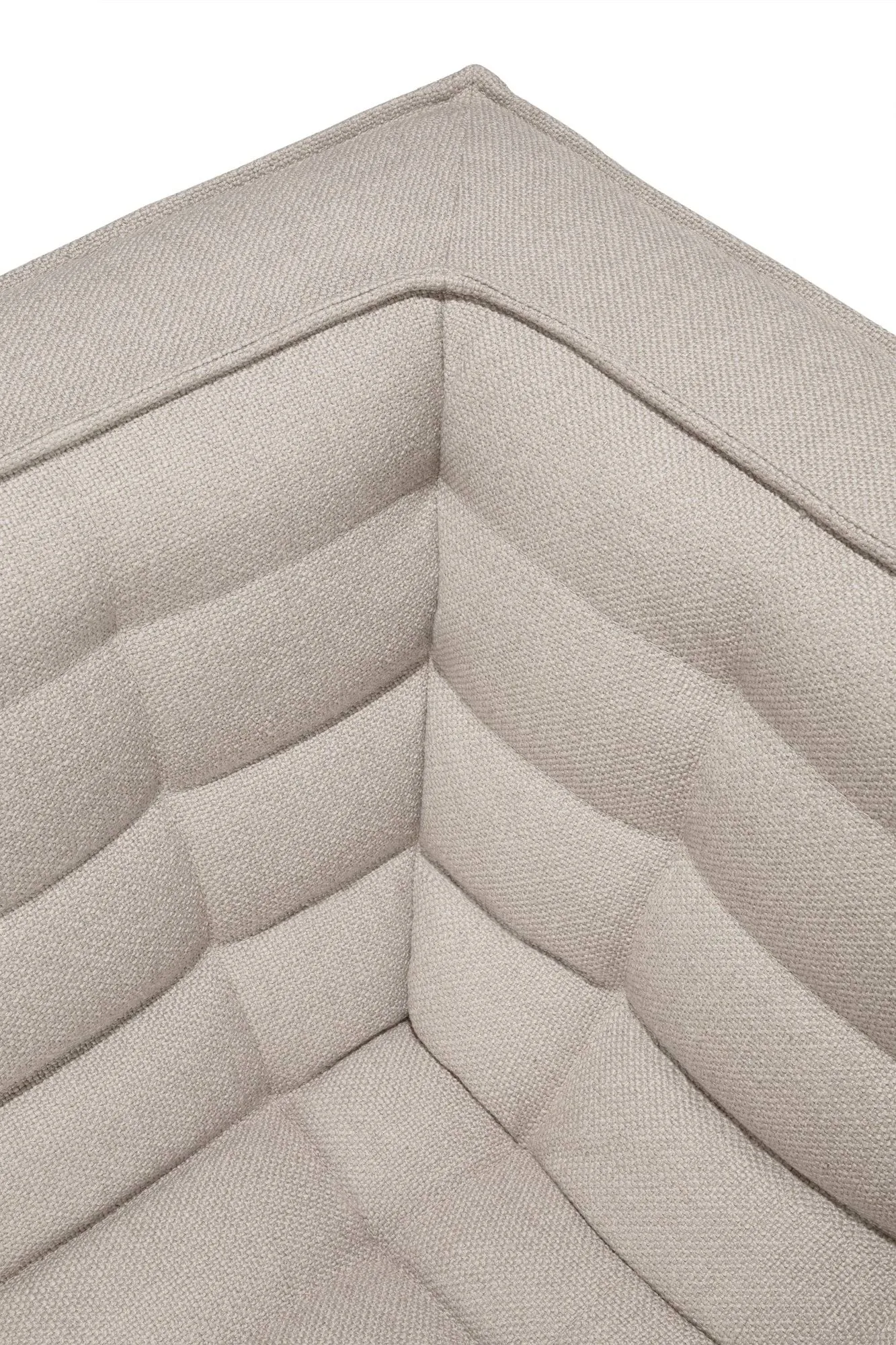 Sofá de 3 plazas N701, Beige, con reposabrazos Ethnicraft