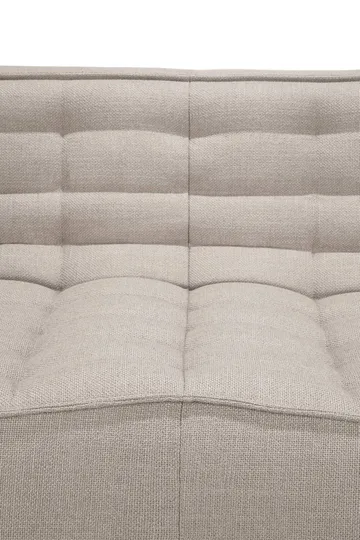 Sofá de 3 plazas N701 - Beige, con reposabrazos - Ethnicraft